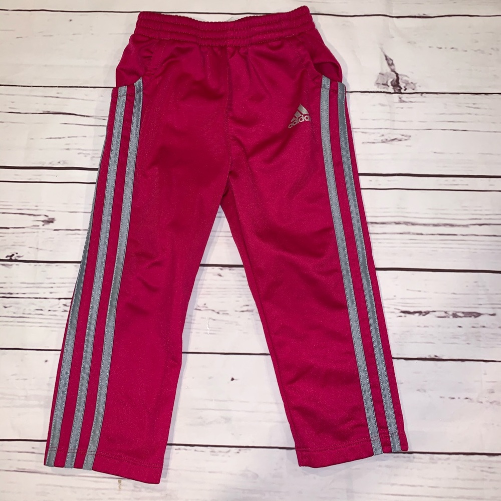 Toddler girls adidas track pants